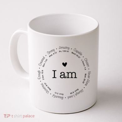 Bible Verse Faith Based Christian I Am A Christian Coffee Mug