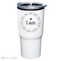 Bible Verse Faith Based Christian I Am A Christian Tumbler thumb 0