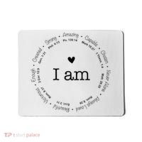 Bible Verse Faith Based Christian I Am A Christian Mousepad thumb 0