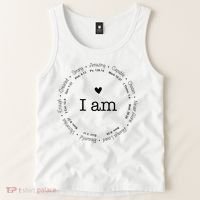 Bible Verse Faith Based Christian I Am A Christian Tank Top thumb 2