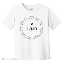 Bible Verse Faith Based Christian I Am A Christian Toddler T-Shirt thumb 0