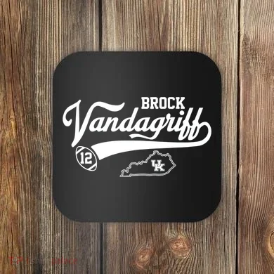 Brock Vandagriff Flair Script Coaster