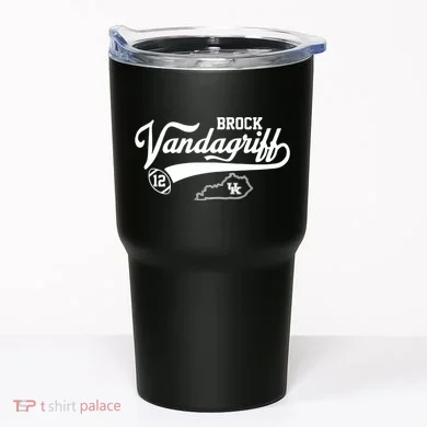 Brock Vandagriff Flair Script Tumbler