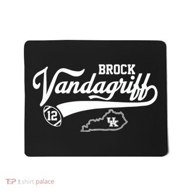 Brock Vandagriff Flair Script Mousepad