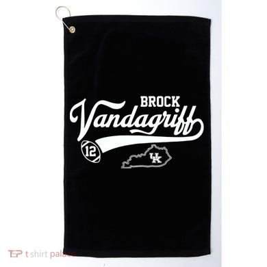 Brock Vandagriff Flair Script Golf Towel