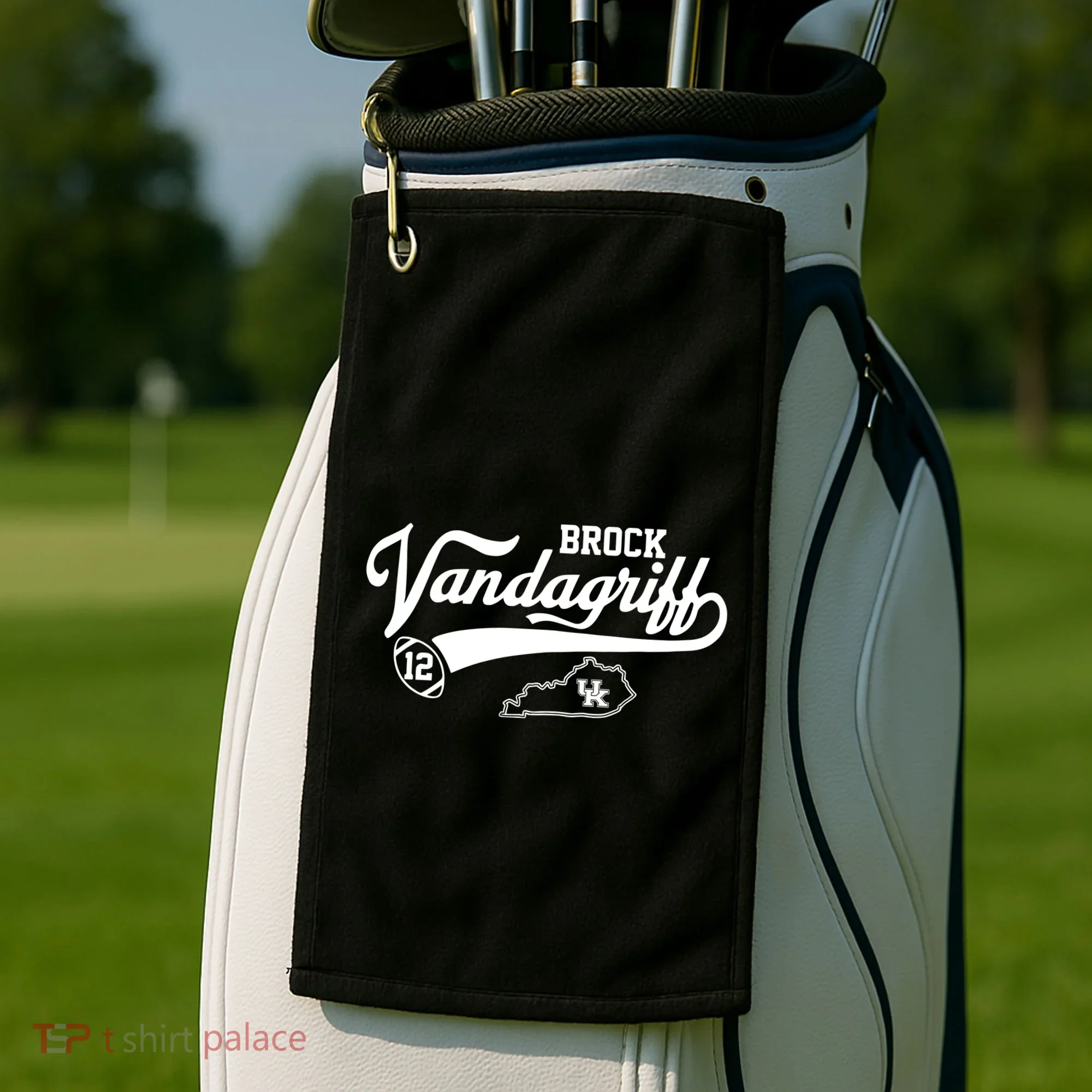 Brock Vandagriff Flair Script Golf Towel