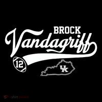 Brock Vandagriff Flair Script Kids Hoodie thumb 5