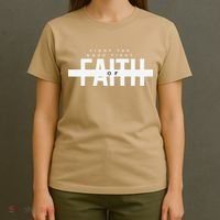 Bible Verse - Fight The Good Fight Of Faith Christian T-Shirt thumb 4