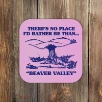 Beaver Valley Funny Offensive Coaster thumb 0