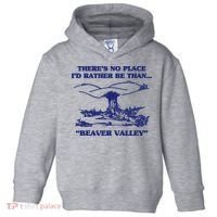 Beaver Valley Funny Offensive Toddler Hoodie thumb 0