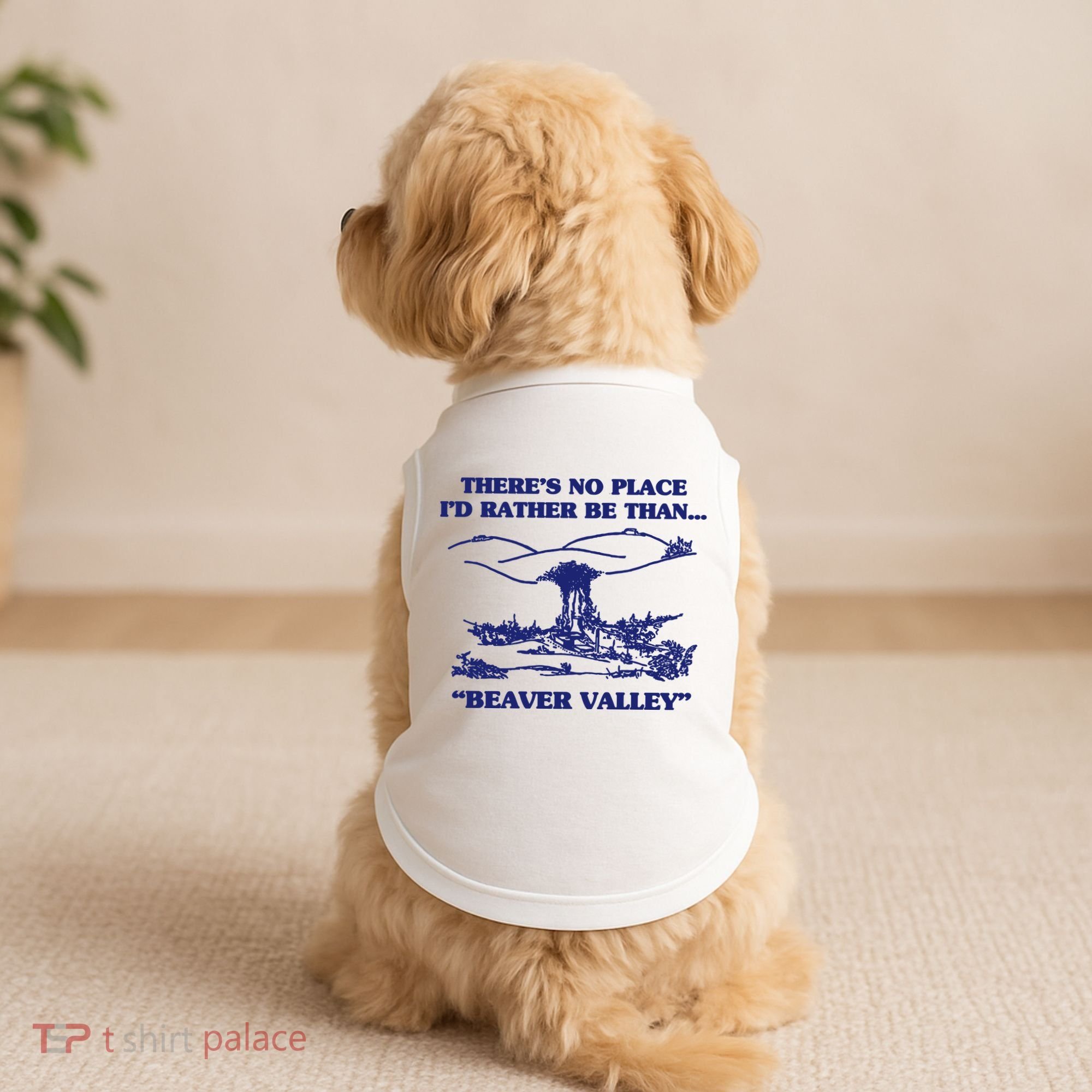 Beaver Valley Funny Offensive Doggie Tank