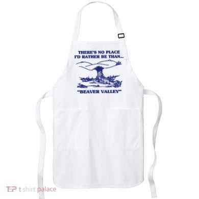 Beaver Valley Funny Offensive Apron