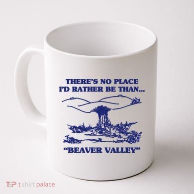 Beaver Valley Funny Offensive Coffee Mug