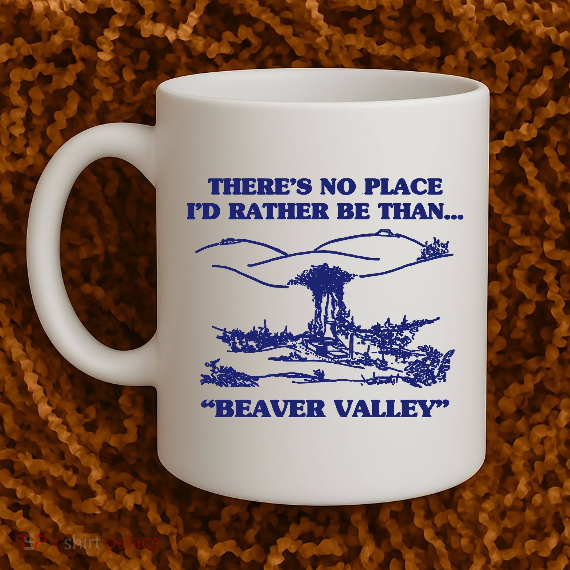 Beaver Valley Funny Offensive Coffee Mug
