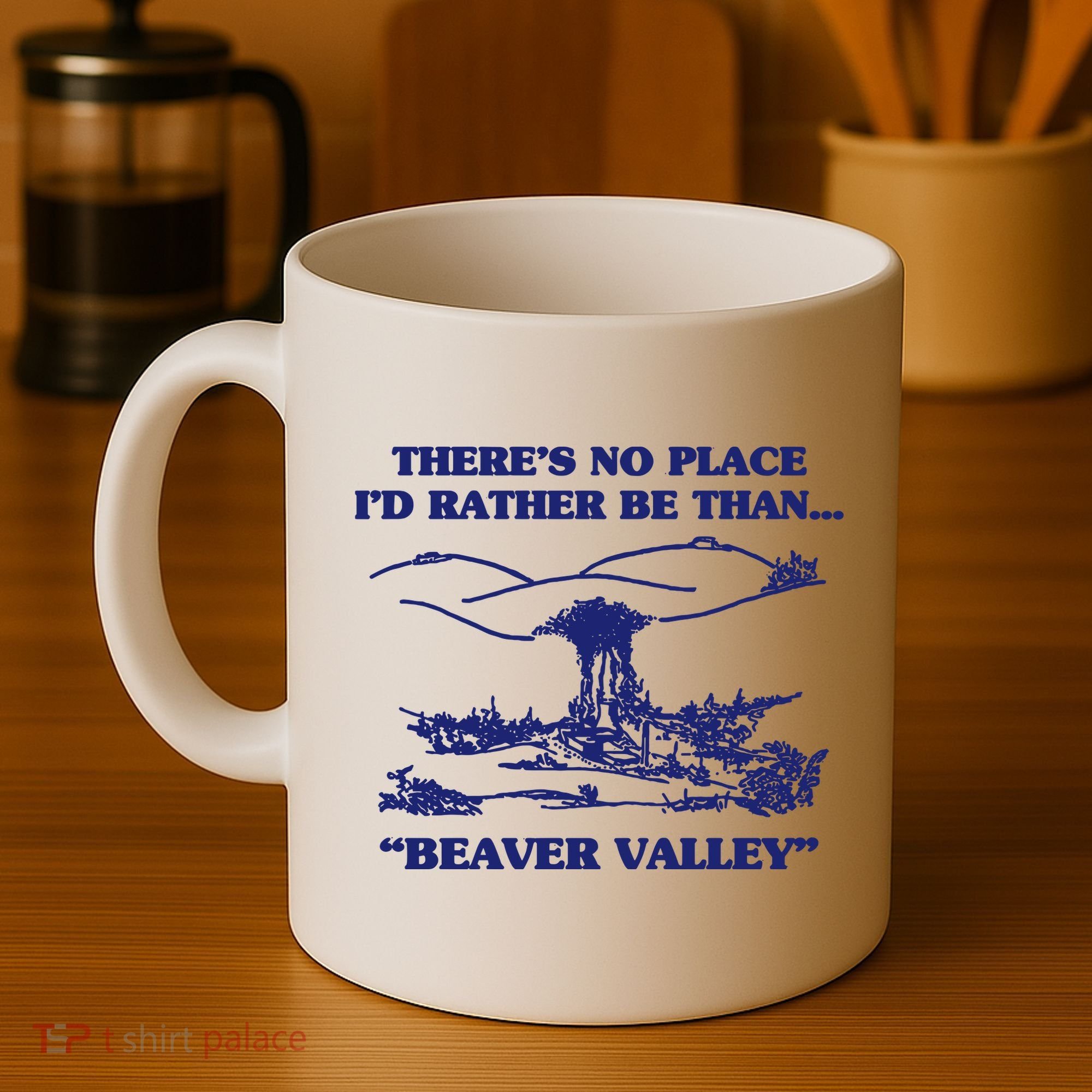Beaver Valley Funny Offensive Coffee Mug