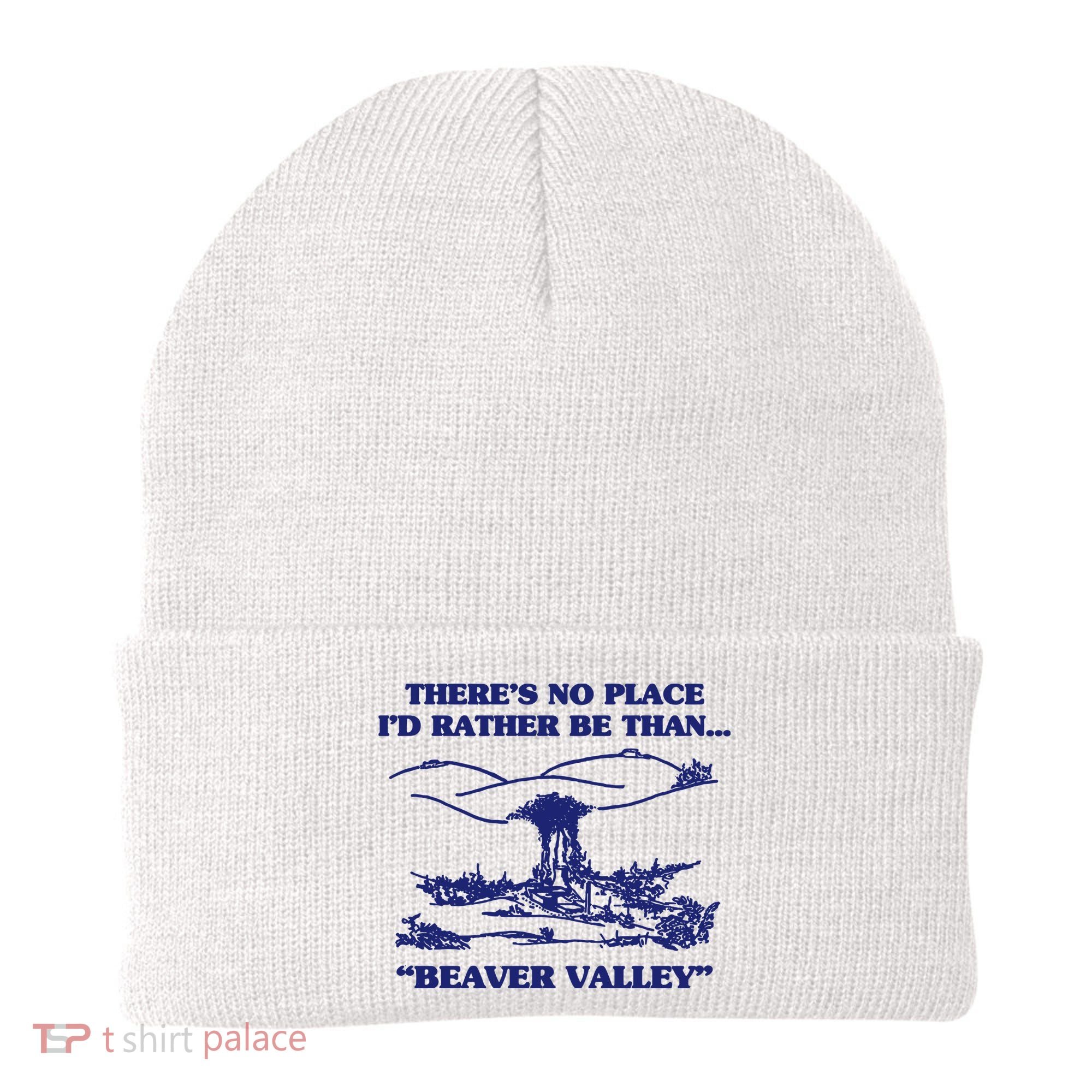 Beaver Valley Funny Offensive Beanie