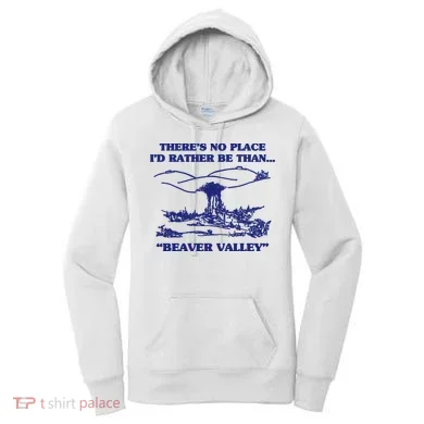 Beaver Valley Funny Offensive Women's Hoodie