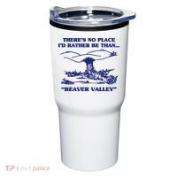 Beaver Valley Funny Offensive Tumbler thumb 0