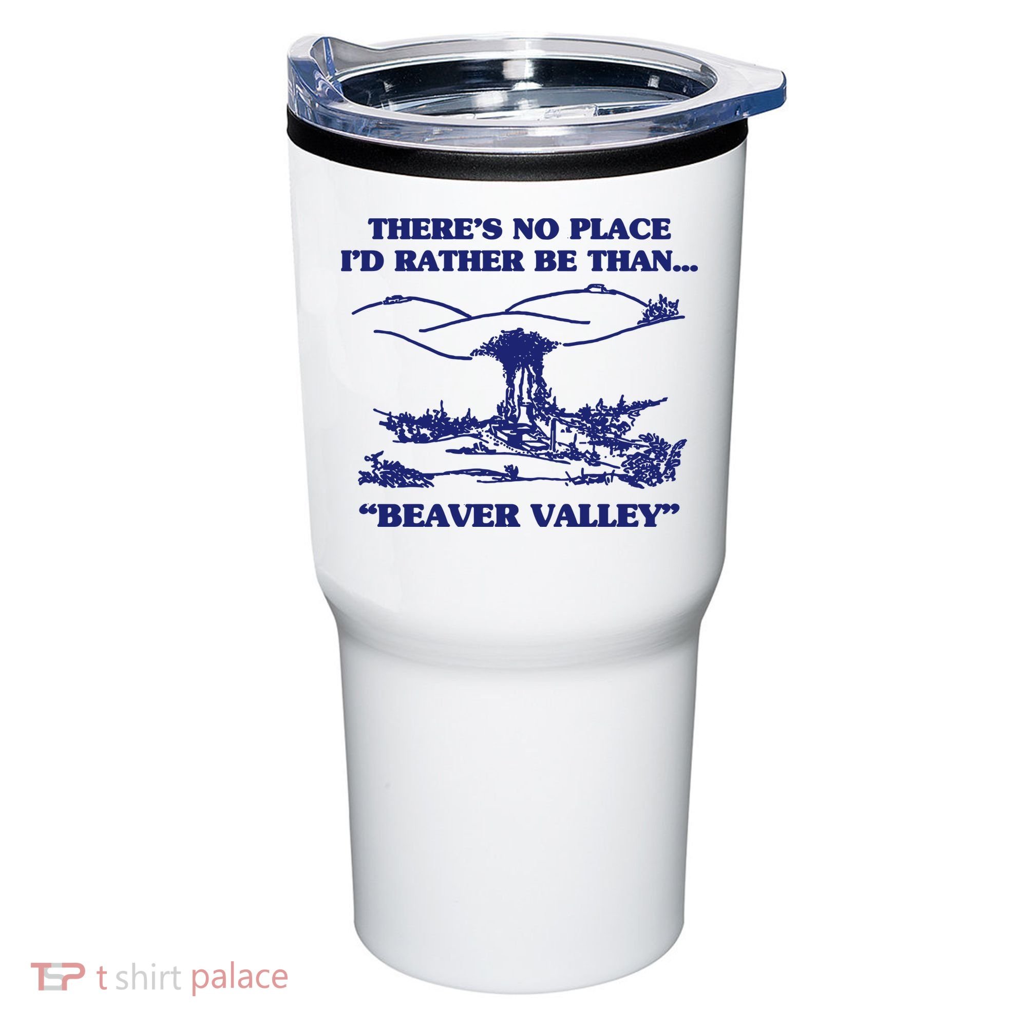 Beaver Valley Funny Offensive Tumbler