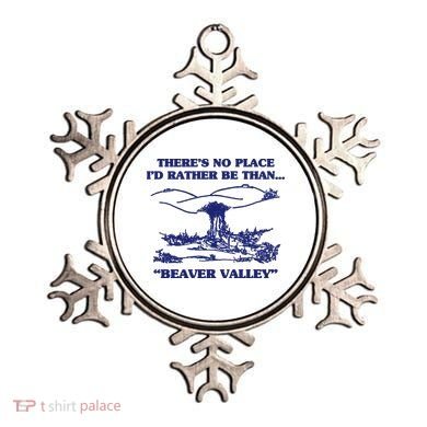 Beaver Valley Funny Offensive Ornament