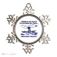 Beaver Valley Funny Offensive Ornament thumb 0