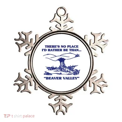 Beaver Valley Funny Offensive Ornament