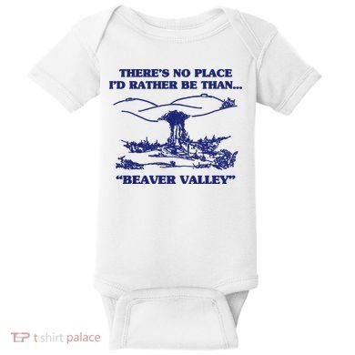 Beaver Valley Funny Offensive Baby Bodysuit