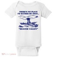 Beaver Valley Funny Offensive Baby Bodysuit thumb 0