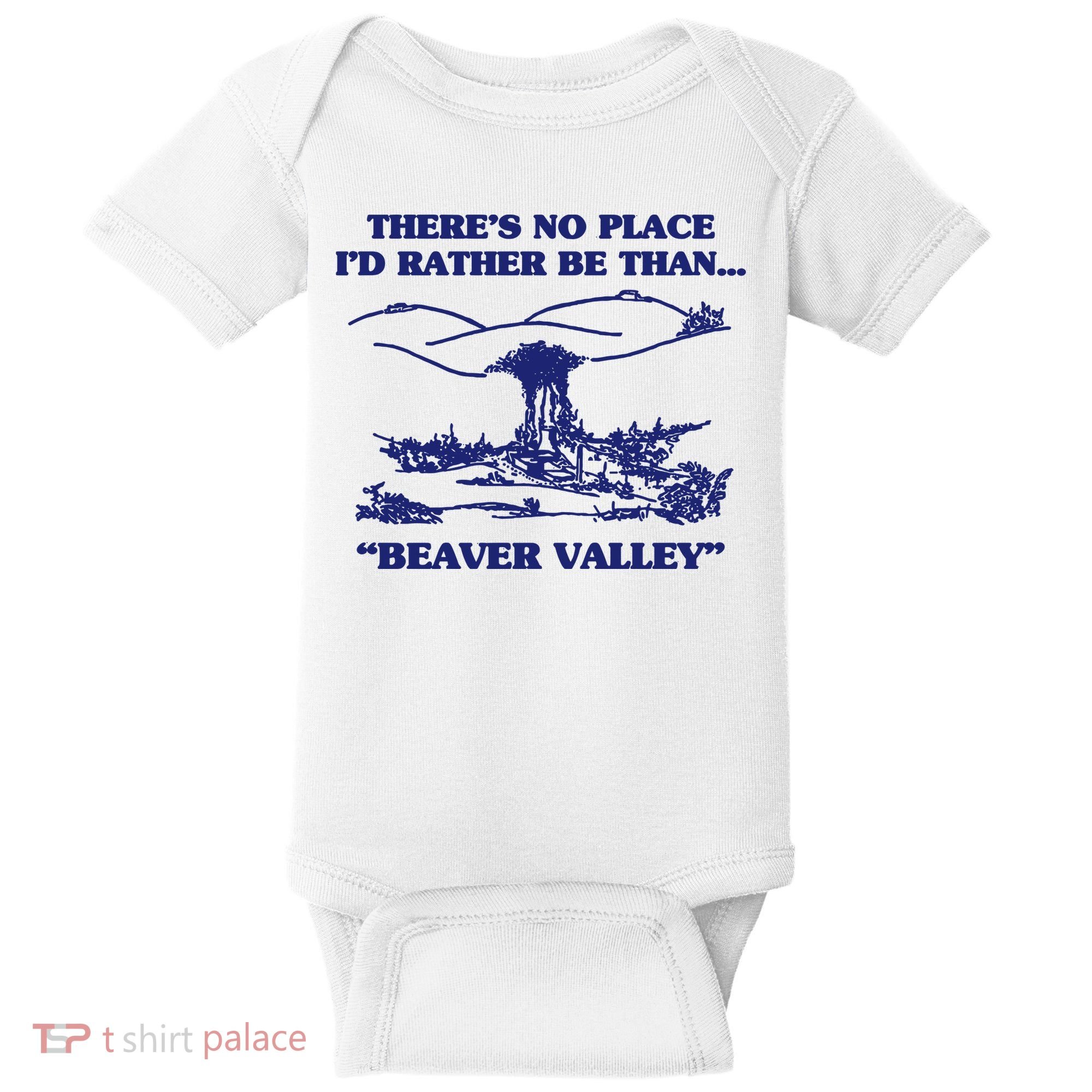 Beaver Valley Funny Offensive Baby Bodysuit