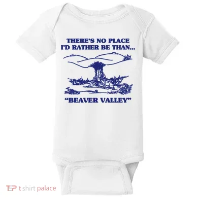 Beaver Valley Funny Offensive Baby Bodysuit