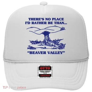 Beaver Valley Funny Offensive Hat