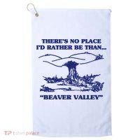 Beaver Valley Funny Offensive Golf Towel thumb 0