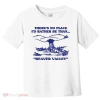 Beaver Valley Funny Offensive Toddler T-Shirt thumb 0