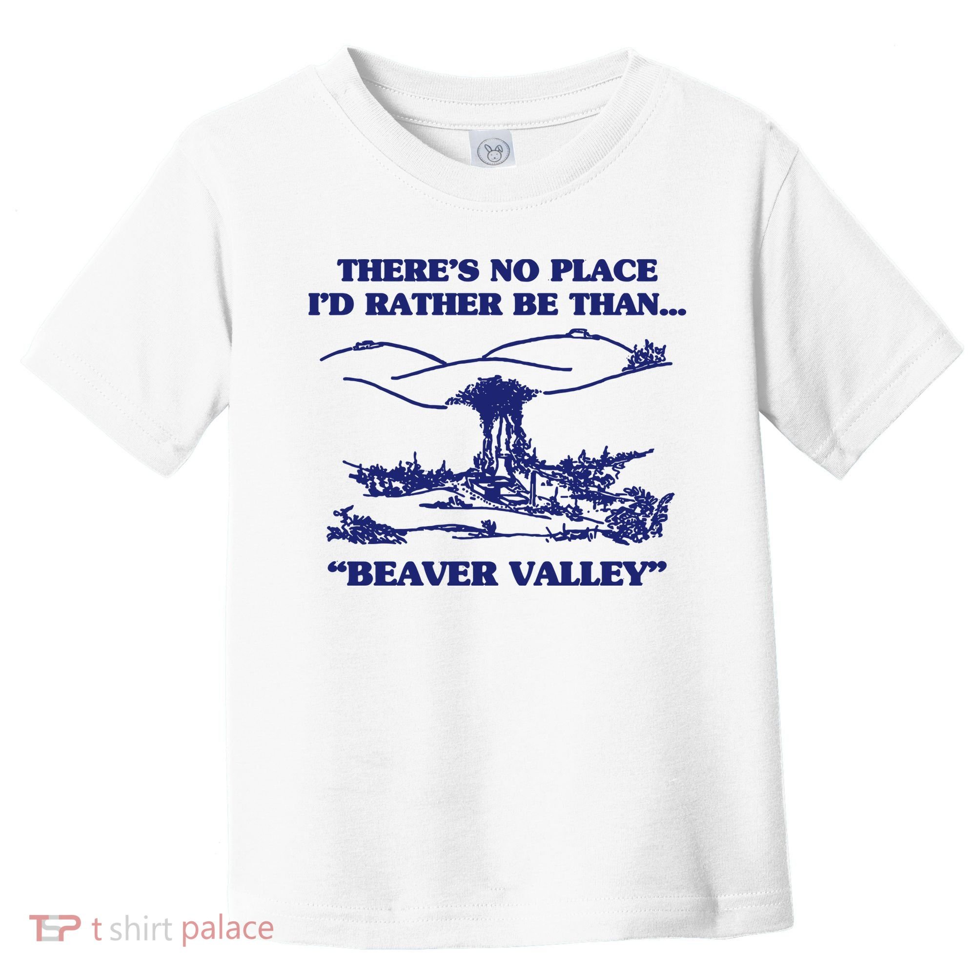 Beaver Valley Funny Offensive Toddler T-Shirt