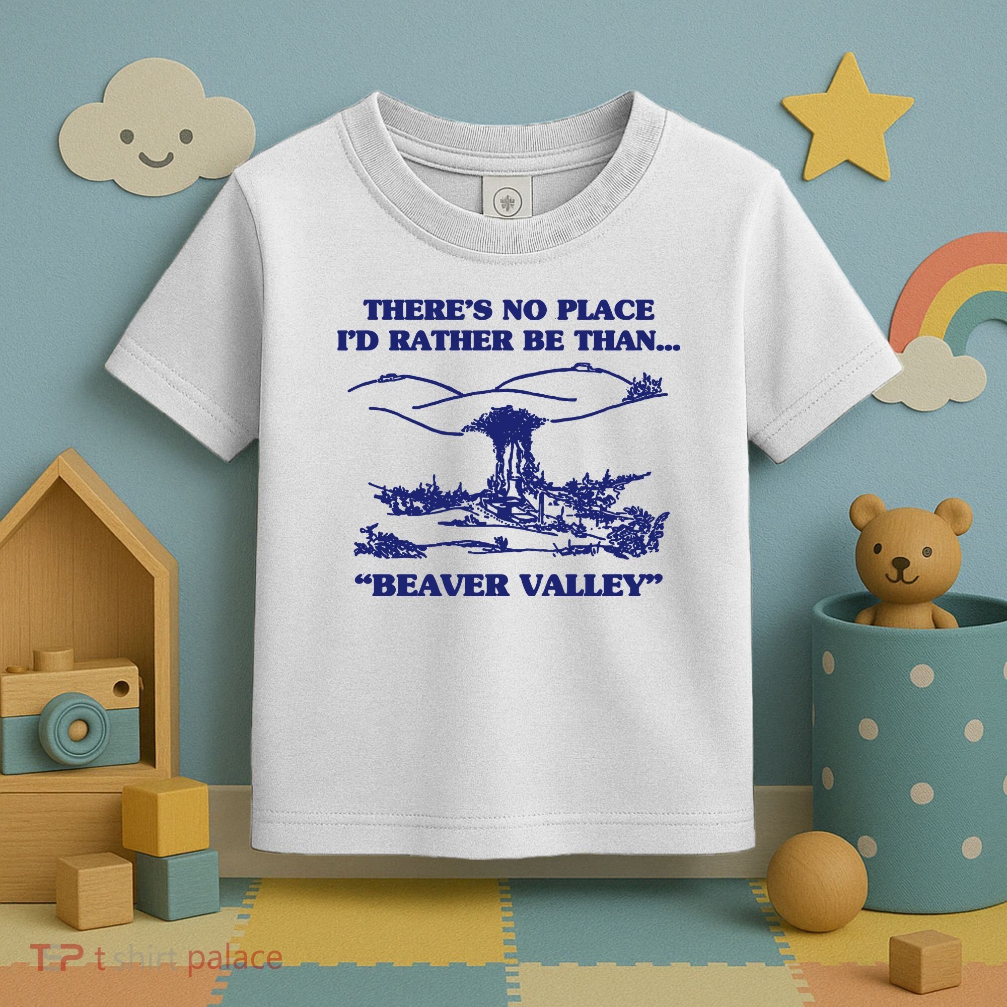 Beaver Valley Funny Offensive Toddler T-Shirt