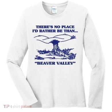 Beaver Valley Funny Offensive Women's Long Sleeve Shirt