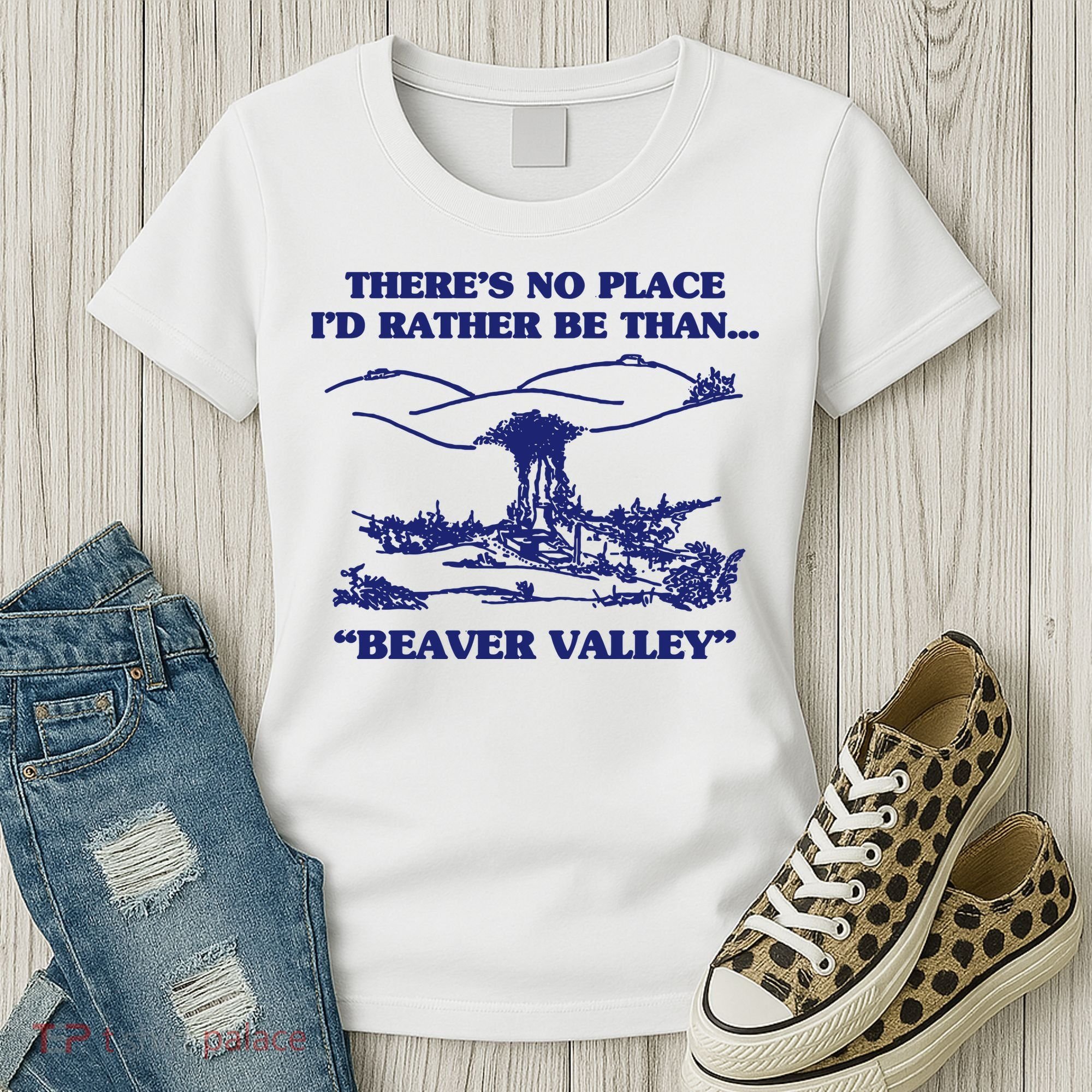 Beaver Valley Funny Offensive Women's T-Shirt