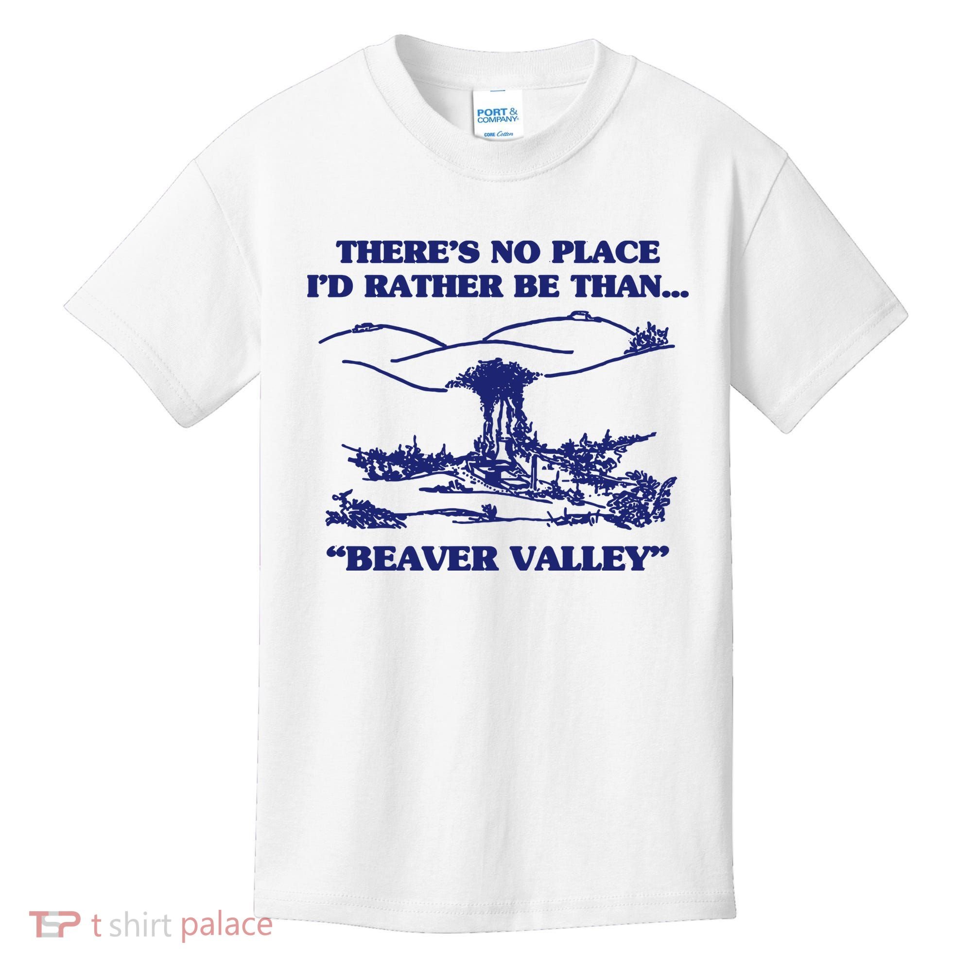 Beaver Valley Funny Offensive Kids T-Shirt