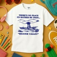 Beaver Valley Funny Offensive Kids T-Shirt thumb 3
