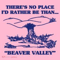 Beaver Valley Funny Offensive Gift Coaster thumb 2