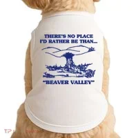 Beaver Valley Funny Offensive Gift Doggie Tank thumb 0
