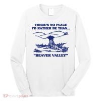 Beaver Valley Funny Offensive Gift Long Sleeve Shirt thumb 0