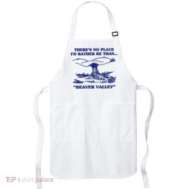 Beaver Valley Funny Offensive Gift Apron