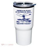 Beaver Valley Funny Offensive Gift Tumbler thumb 0