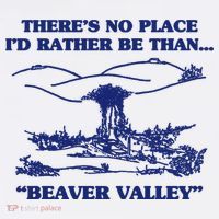 Beaver Valley Funny Offensive Gift Mousepad thumb 1