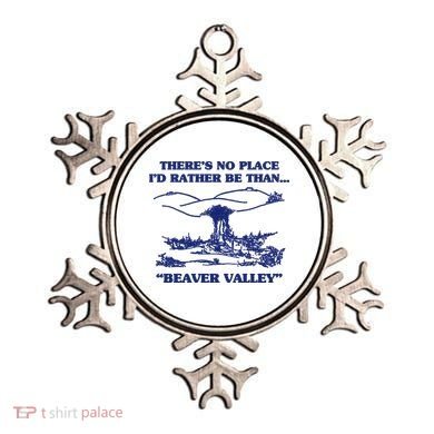 Beaver Valley Funny Offensive Gift Ornament
