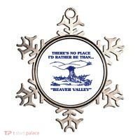 Beaver Valley Funny Offensive Gift Ornament thumb 0