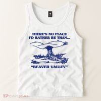 Beaver Valley Funny Offensive Gift Tank Top thumb 2