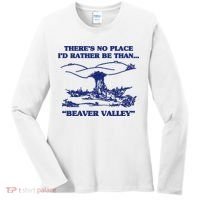 Beaver Valley Funny Offensive Gift Women's Long Sleeve Shirt thumb 0