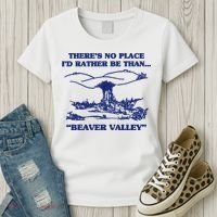 Beaver Valley Funny Offensive Gift Women's T-Shirt thumb 3